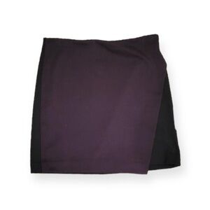 Premise Studio mini skirt Size 8 purple black
